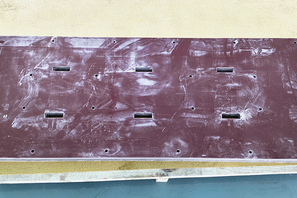 哈思孚HASSFULL加工中心加工的绝缘板